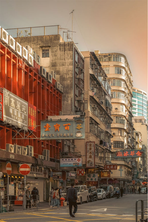 Walking in Hong Kong
