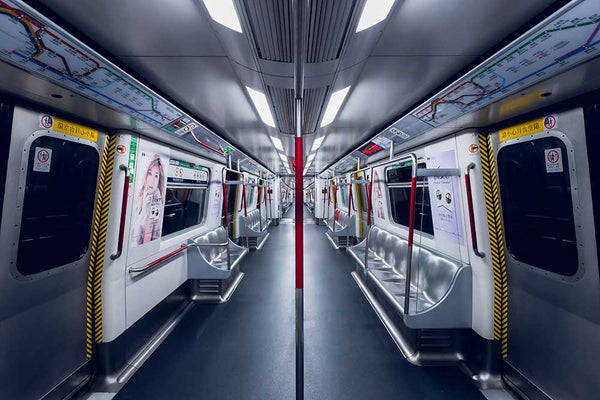 Empty MTR Subway